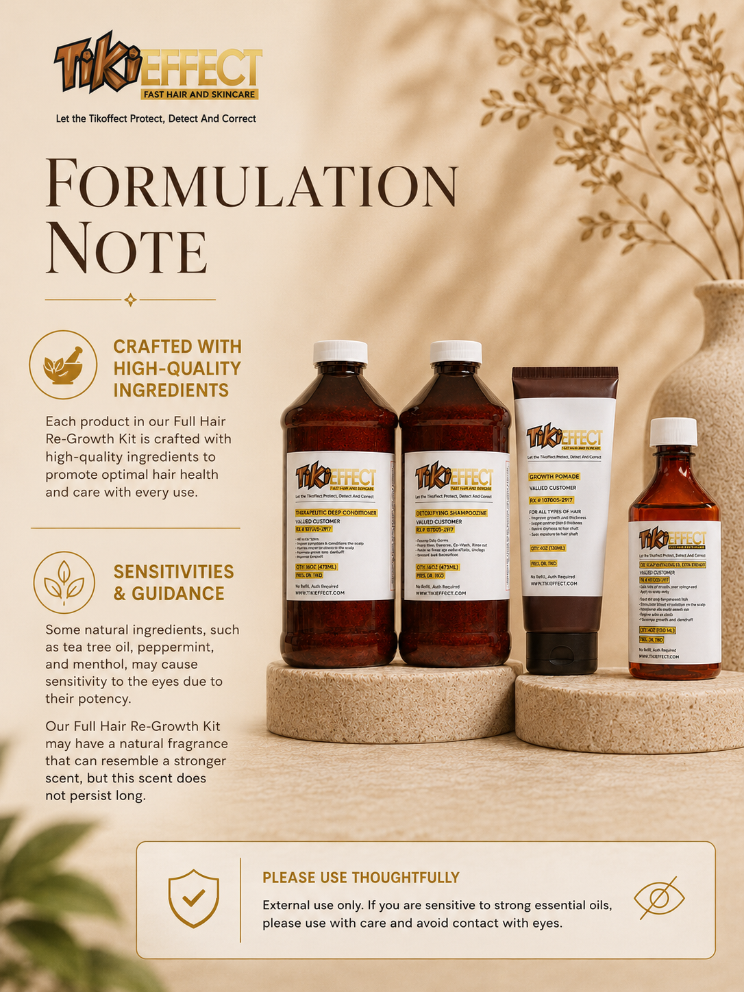 Full Hair Re-Growth Kit