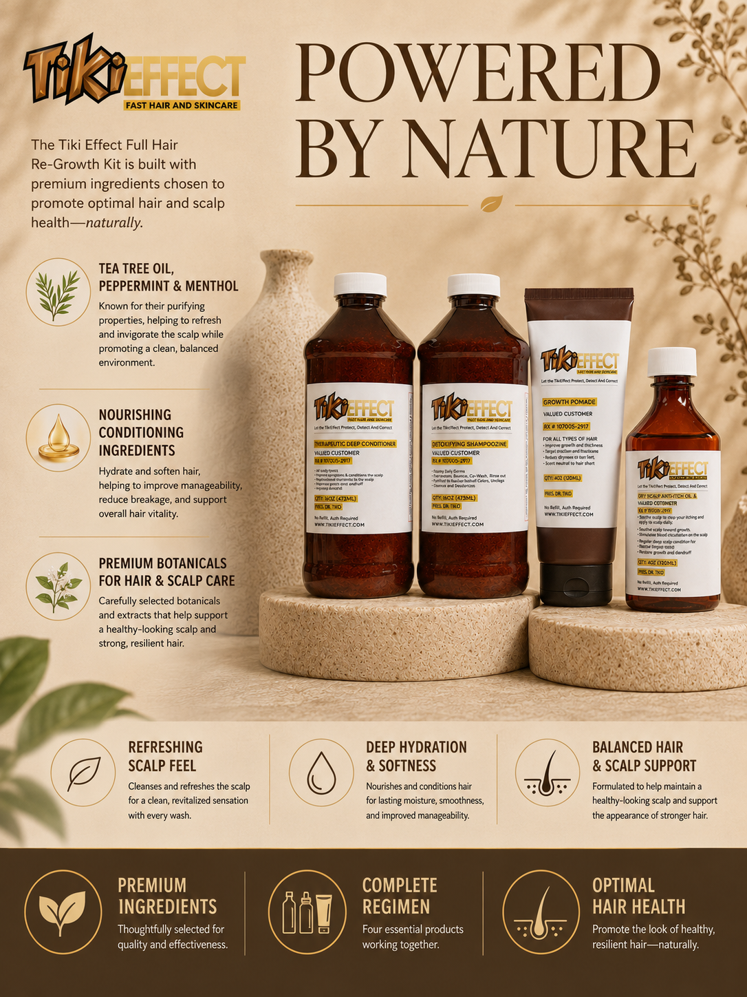 Full Hair Re-Growth Kit