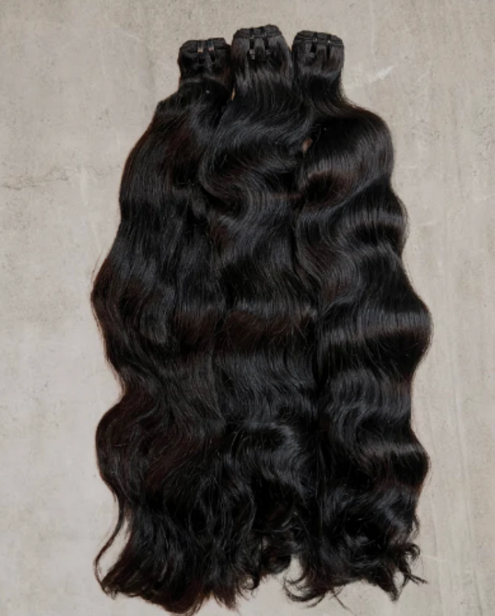 Raw Indian Hair Bundle | Natural Wavy