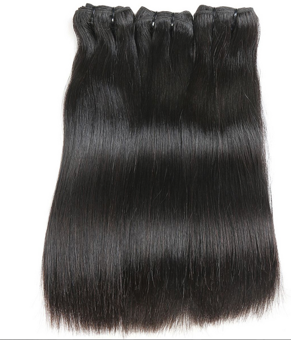 Raw Indian Hair Bundle | Straight & Curly