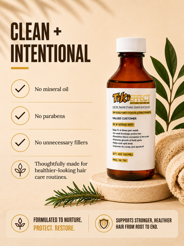TIKI EFFECT™ Anti-Dandruff Growth Oil