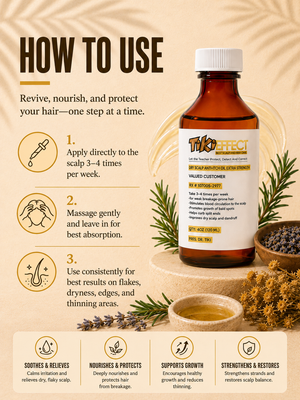 TIKI EFFECT™ Anti-Dandruff Growth Oil